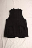 FREEWHEELERS / "Delaware" VEST (#2031019,CHARCOAL BLACK GRAIN)