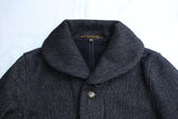FREEWHEELERS / "EBBETS FIELD" COAT (#2031015,GRAINED BLACK STRIPE × BLACK)