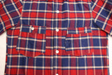 FREEWHEELERS / "ENGINEER" WORK SHIRT (#2133003,DARK BLUE × DARK RED × CREAM)