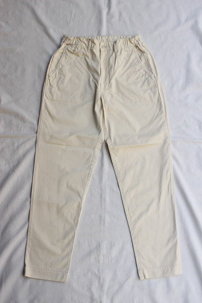 WORKERS / FWP Trousers, Light Chino (White)