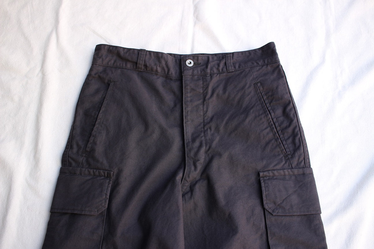 WORKERS / French Cargo Pants (Black Kersey) – McFly Online Store