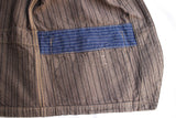 FREEWHEELERS / "GANDY DANCER" VEST (#2021007,GRAINED BROWN STRIPE)