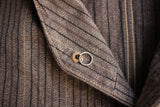 FREEWHEELERS / "GANDY DANCER" VEST (#2021007,GRAINED BROWN STRIPE)