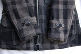 FREEWHEELERS / GARIBALDI COAT (#1131034,CHARCOAL GRAY × JET BLACK)