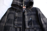 FREEWHEELERS / GARIBALDI COAT (#1131034,CHARCOAL GRAY × JET BLACK)