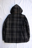 FREEWHEELERS / GARIBALDI COAT (#1131034,CHARCOAL GRAY × JET BLACK)