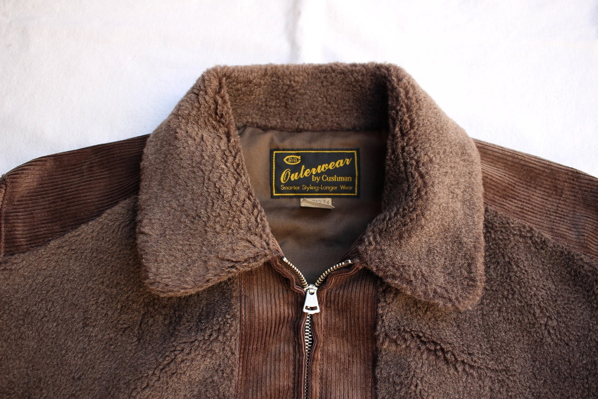 Cushman / CORDUROY & ALPACA GRIZZLY JACKET (21374,BROWN) – McFly Online  Store