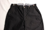 FREEWHEELERS / "Jackson" BREECHES (#2022002,YARN-DYED DEEP BLACK)