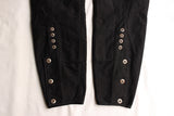 FREEWHEELERS / "Jackson" BREECHES (#2022002,YARN-DYED DEEP BLACK)