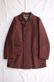 FREEWHEELERS / "Langley" ENGINEER'S OVER COAT (#1341035,GRAINED BROWN)