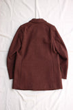 FREEWHEELERS / "Langley" ENGINEER'S OVER COAT (#1341035,GRAINED BROWN)
