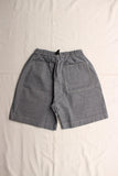 FREEWHEELERS / MILITARY UTILITY SHORTS (#1622028,INDIGO PIN CHECK)