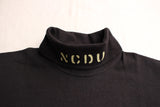 FREEWHEELERS / "N.C.D.U. 7TH NBB" TURTLENECK LONG SLEEVE SHIRT (#2035003,JET NAVY)