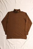 FREEWHEELERS / "N.C.D.U. 7TH NBB" TURTLENECK LONG SLEEVE SHIRT (#2035003,BROWN)