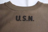FREEWHEELERS / "NAVAL AMPHIBIOUS BASE CORONADO" SIDEWAYS SERIES SET-IN SHORT SLEEVE SWEAT SHIRT (#2224004,MASS GRAY)
