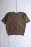 FREEWHEELERS / "NAVAL AMPHIBIOUS BASE CORONADO" SIDEWAYS SERIES SET-IN SHORT SLEEVE SWEAT SHIRT (#2224004,MASS GRAY)