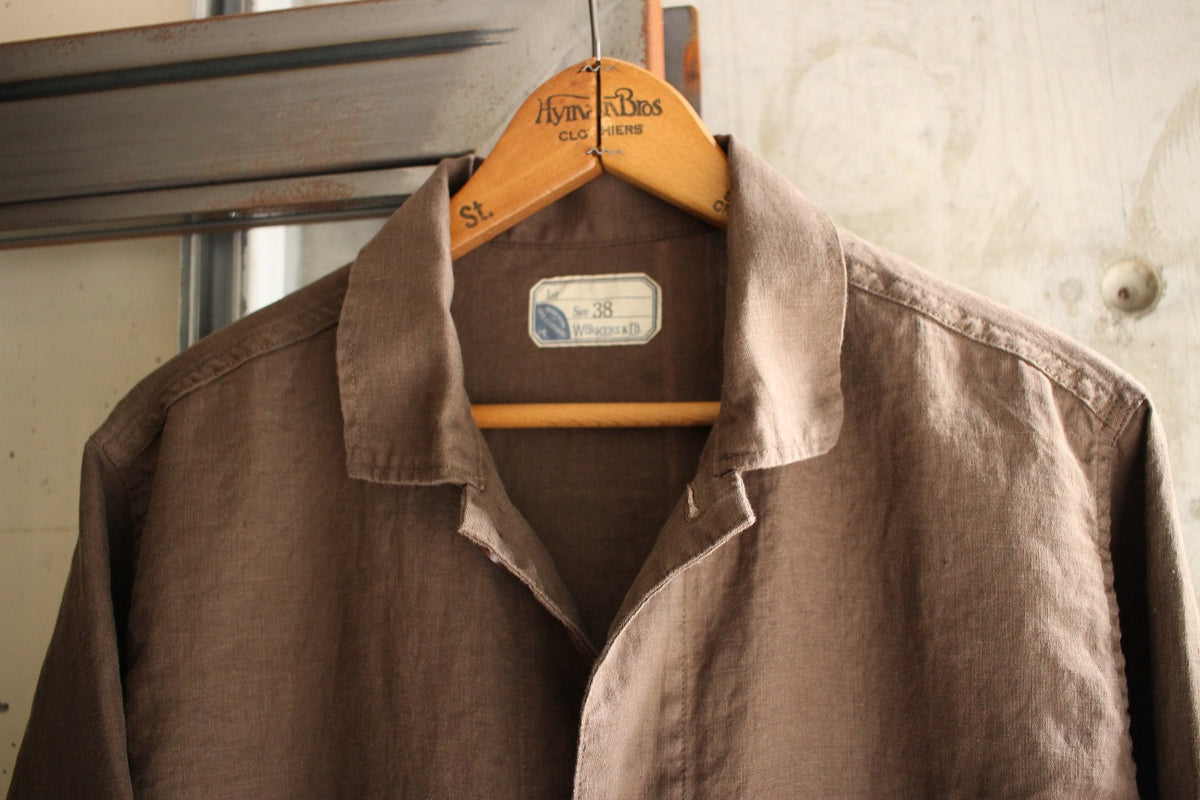 WORKERS / Relax Jacket (Brown Linen)