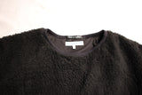LE TRICOT DE LA MER / SHERPA FLEECE CREW (BLACK)