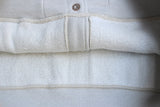 FREEWHEELERS / SIDEWAYS SERIES SET-IN SLEEVE SNAP BUTTON FRONT SWEAT PARK (#2224006,LIGHT GRAY)