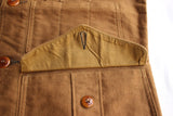 FREEWHEELERS / STRAW BOSS VEST (#1621020,YARN-DYED BRONZE)