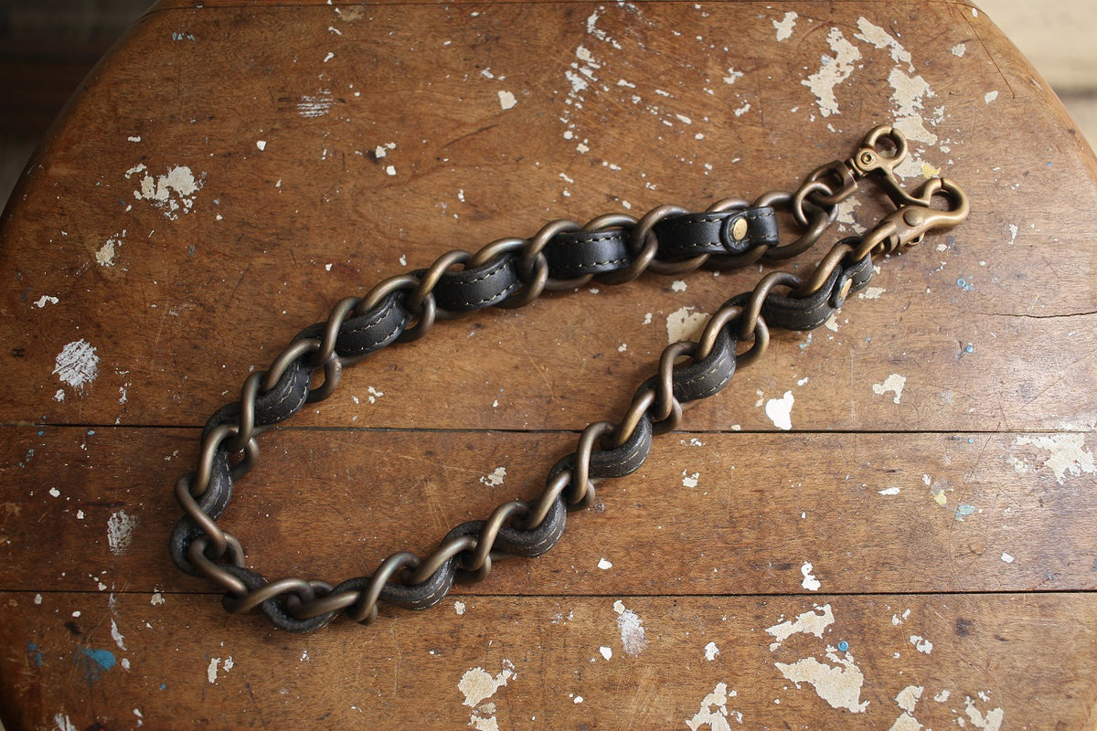 ボーズグラッドラグス　Leather Round Braid Wristlet BO'S GLAD RAGS(ボーズグラッドラグス) “COUG'S CLAW” Leather