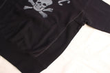 FREEWHEELERS / "USMC SKULL and BONES" SIDEWAYS SERIES SET-IN SHORT SLEEVE SWEAT SHIRT (#2324004,BLACK)