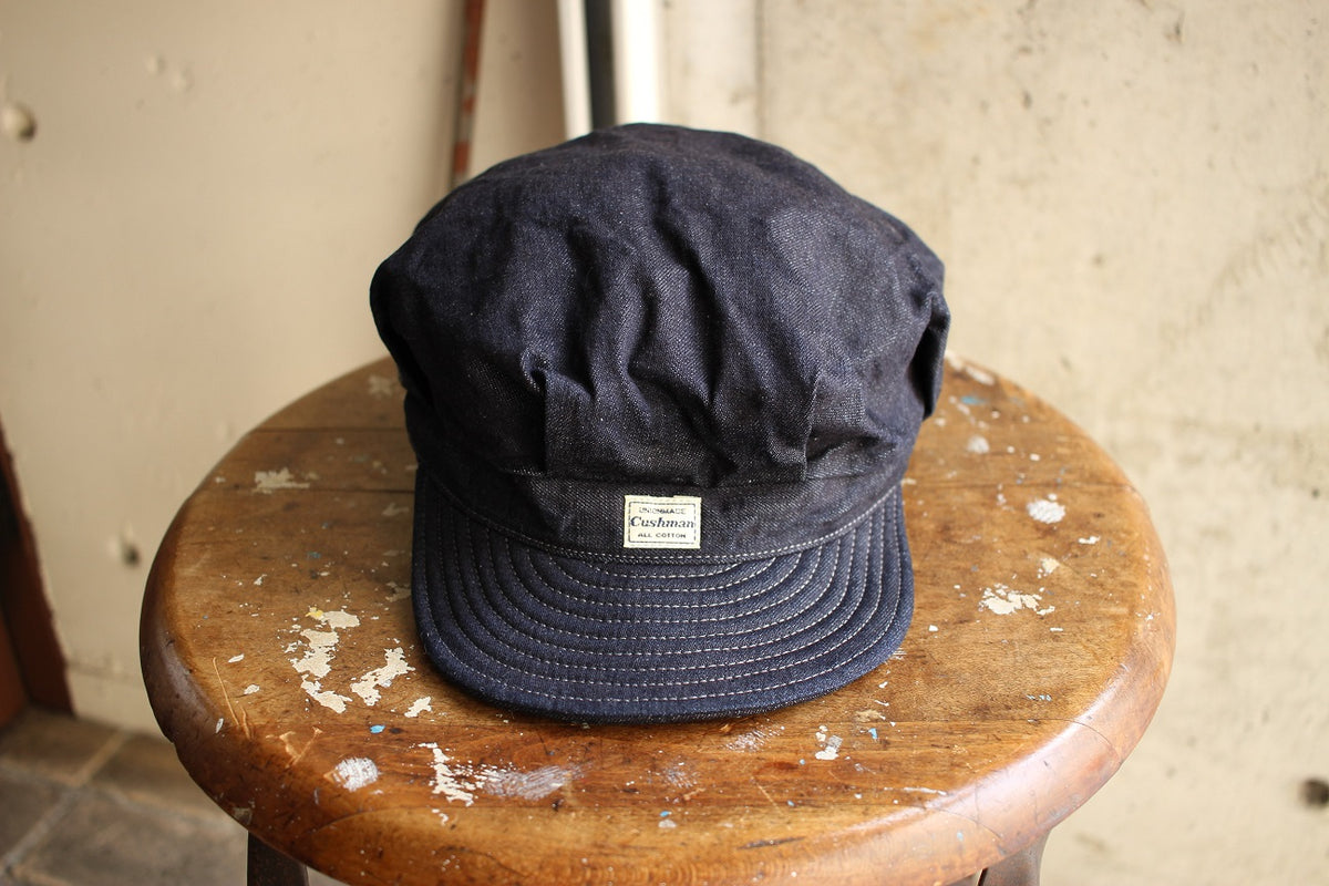 Cushman / WORK CAP (29251,BLUE DENIM) – McFly Online Store