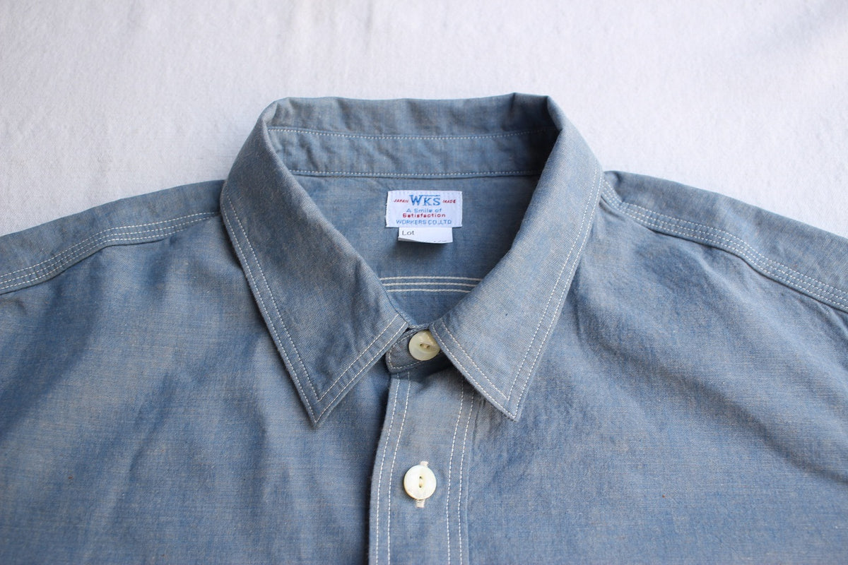 WORKERS / Work Shirt (Supima Chambray) – McFly Online Store