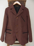FREEWHEELERS / "Garand" SACK COAT (#1341040,GRAINED BROWN)