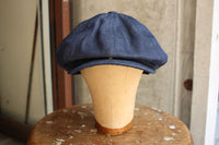 ADJUSTABLE COSTUME / 20's Style Casquette (AC-071A,INDIGO)