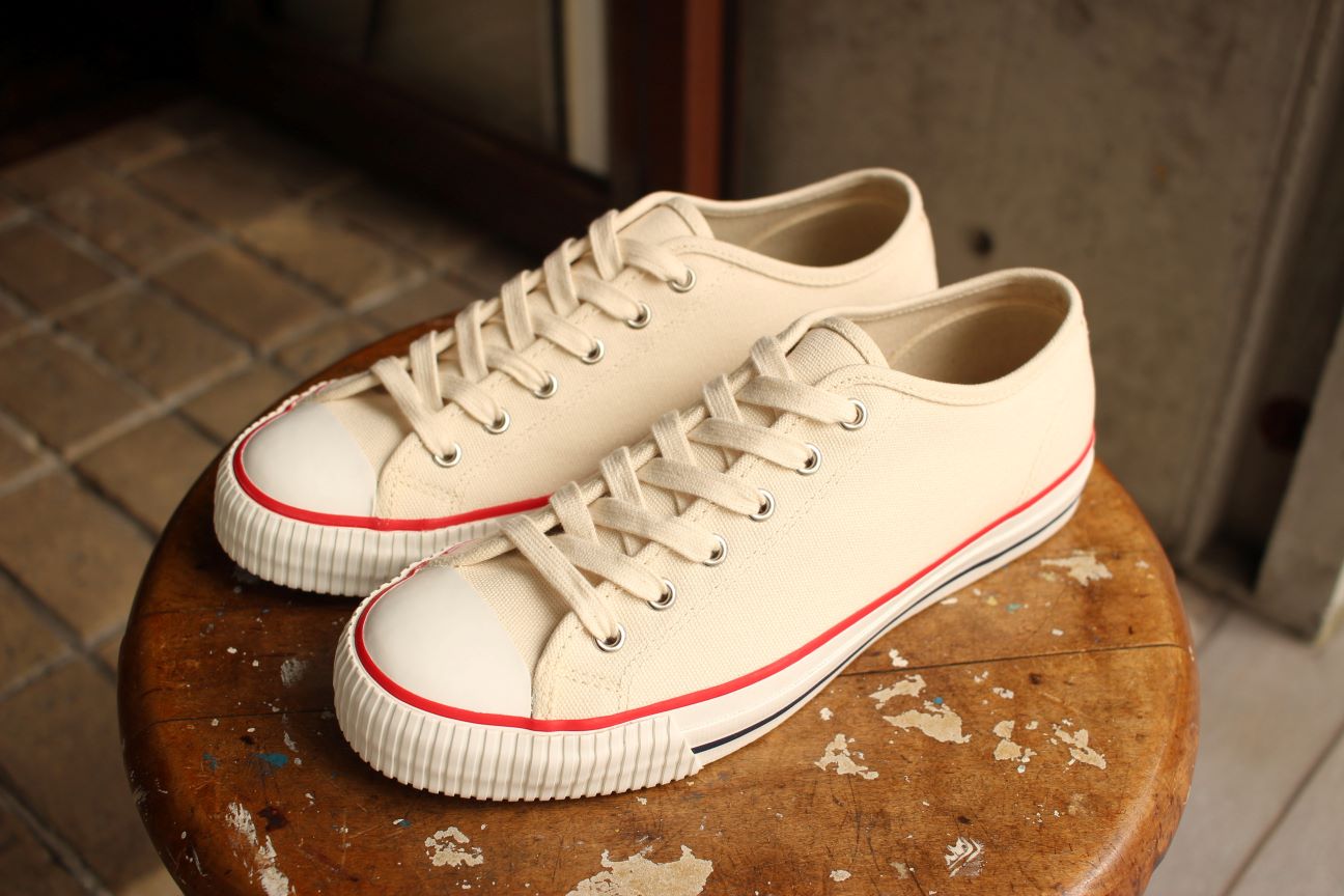 Cushman / 50s STYLE LOW CUT SNEAKER (29290,OFF WHITE