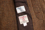 WORKERS / A Foggy Day Coat (Mix Brown Harris Tweed)
