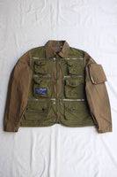 FREEWHEELERS / "ANGLER" JACKET (#2421014,KHAKI BEIGE × OLIVE GREEN)