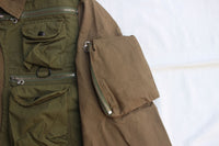 FREEWHEELERS / "ANGLER" JACKET (#2421014,KHAKI BEIGE × OLIVE GREEN)