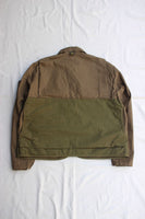 FREEWHEELERS / "ANGLER" JACKET (#2421014,KHAKI BEIGE × OLIVE GREEN)