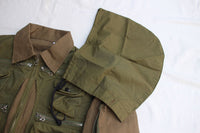 FREEWHEELERS / "ANGLER" JACKET (#2421014,KHAKI BEIGE × OLIVE GREEN)