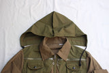 FREEWHEELERS / "ANGLER" JACKET (#2421014,KHAKI BEIGE × OLIVE GREEN)