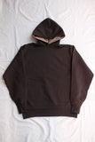 FREEWHEELERS / "ATHLETIC HOODED SWEAT SHIRT" SPECIAL HEAVY WEIGHT (#2534011,JET BLACK × MEDIUM GRAY)