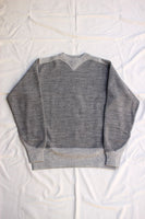 FREEWHEELERS / "ATHLETIC SWEAT SHIRT" SPECIAL HEAVY WEIGHT (#2334011,GRAINED CHARCOAL GRAY × MIX GRAY)