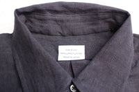 FAR EAST MANUFACTURING / BD SHIRT, LINEN (NAVY)