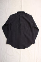 FAR EAST MANUFACTURING / BD SHIRT, LINEN (NAVY)