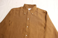 FAR EAST MANUFACTURING / BD SHIRT, LINEN (BRONZE)