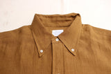 FAR EAST MANUFACTURING / BD SHIRT, LINEN (BRONZE)