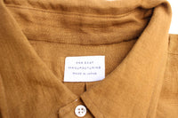 FAR EAST MANUFACTURING / BD SHIRT, LINEN (BRONZE)