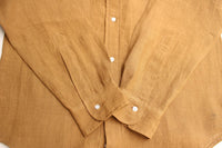 FAR EAST MANUFACTURING / BD SHIRT, LINEN (BRONZE)