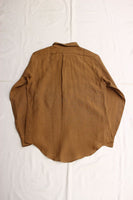 FAR EAST MANUFACTURING / BD SHIRT, LINEN (BRONZE)