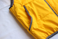 FREEWHEELERS / "BEACON" REVERSIBLE VEST (#2421016,MAS GRAY × YELLOW)