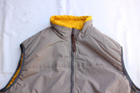 FREEWHEELERS / "BEACON" REVERSIBLE VEST (#2421016,MAS GRAY × YELLOW)