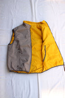 FREEWHEELERS / "BEACON" REVERSIBLE VEST (#2421016,MAS GRAY × YELLOW)