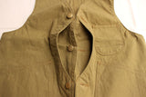 COLIMBO / BEAR COUNTRY LUMBERJACK VEST (ZZ-0115,DRY GRASS KHAKI)